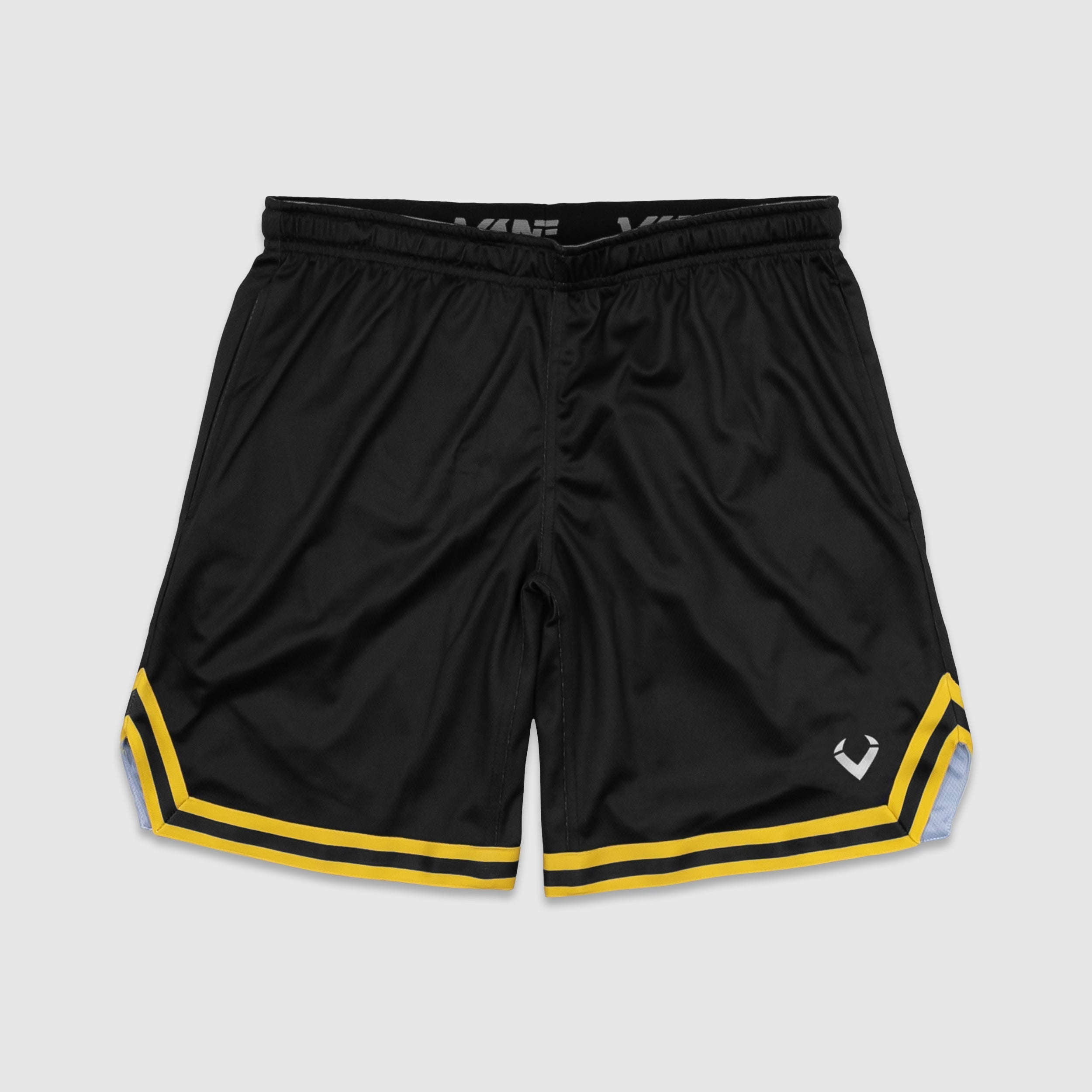 Vantage Varsity Shorts - Black/Gold