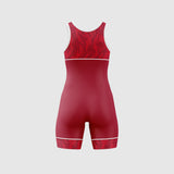 Vantage Strike Girls Singlet - Red