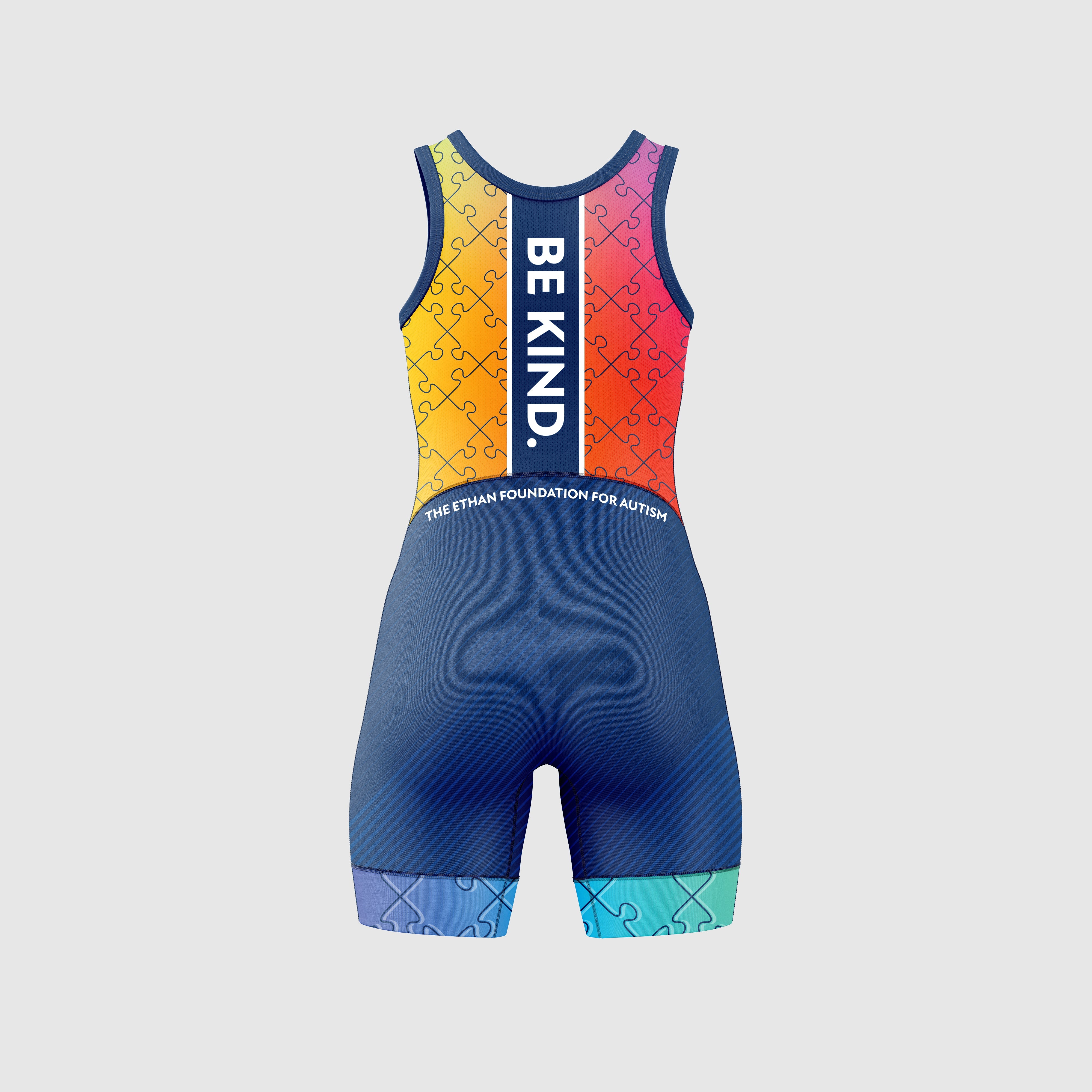 Wrestle Against Autism Ladies Singlet